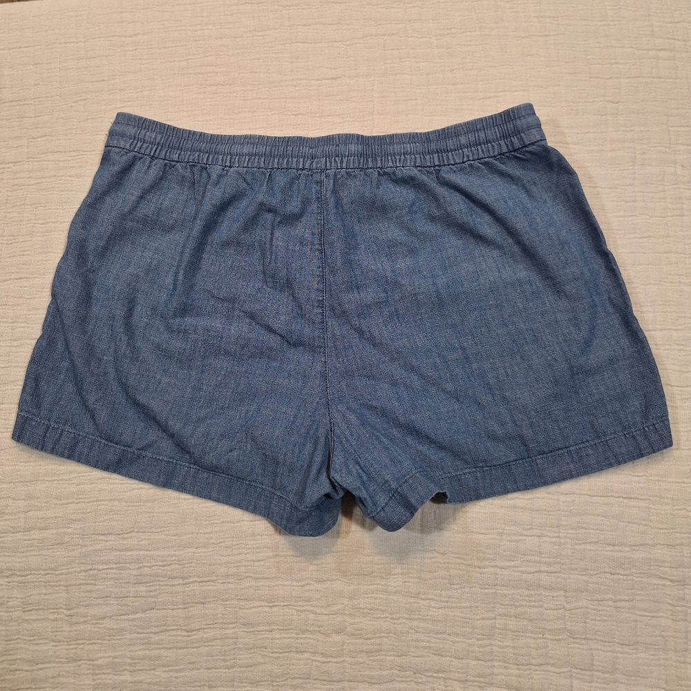 J. Crew High Waist Light Blue Shorts - Picture 3 of 7